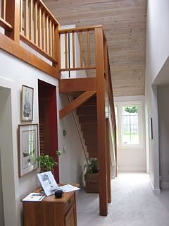 View looking in from entrance