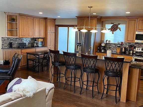 Open Kitchen & Living Room