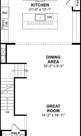 Second Floor Floorplan