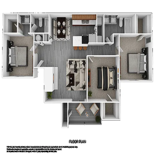 Floor plan Live Oak