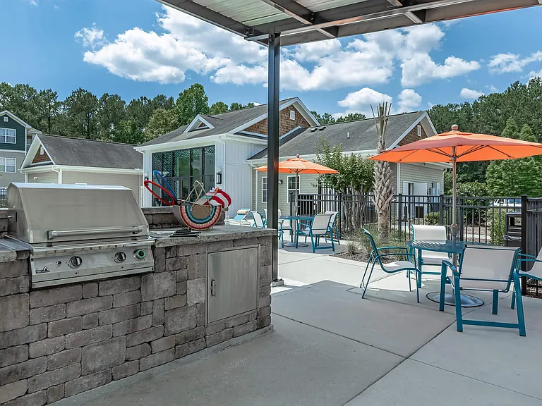 ENJOY THE BARBECUE AND PICNIC AREA