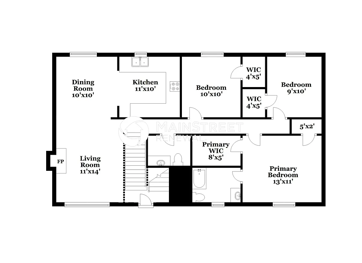 Floor Plan - 660 Sinclair Way
