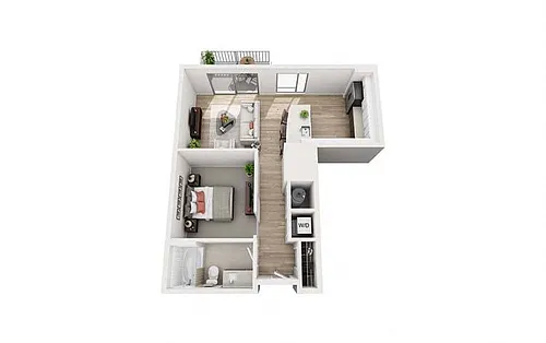 Floor plan A1B
