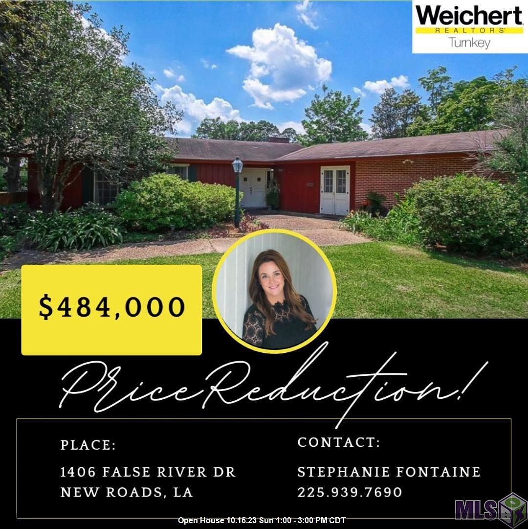 1406 False River Dr, New Roads, LA 70760 MLS 2023009077 Zillow