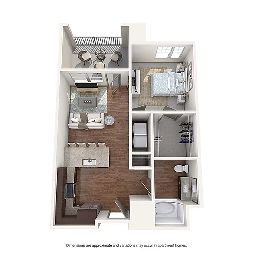 Floor plan Dazzle