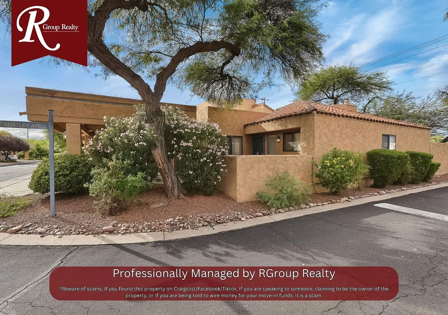 2 Bed, 2 Bath Winterhaven Home with Fenced Yard & 2-Car Covered Parking | Central Tucson — Photo 1