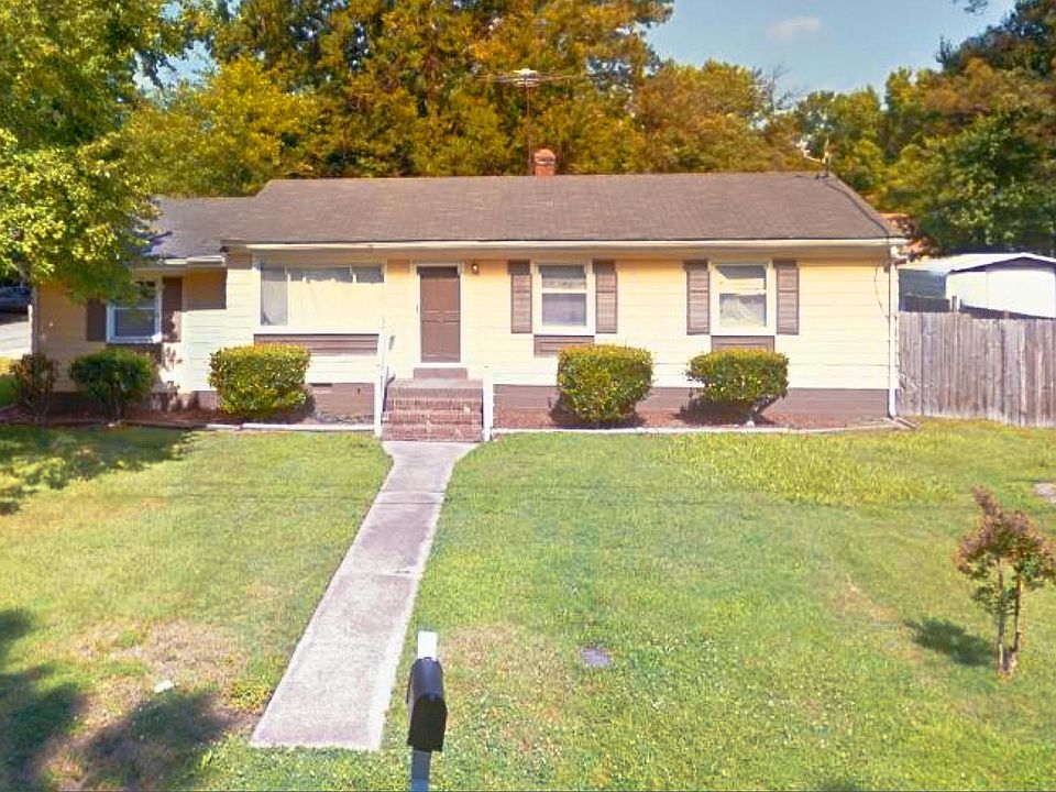 Front of house - corner lot