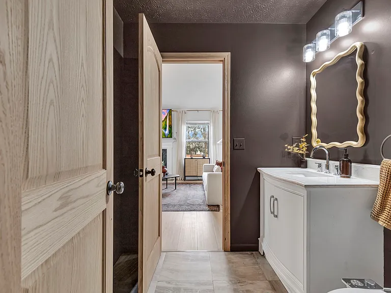 First Floor Half Bathroom.