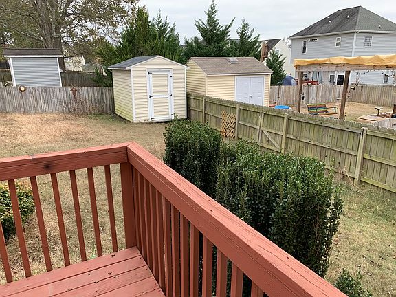 view from right side of deck