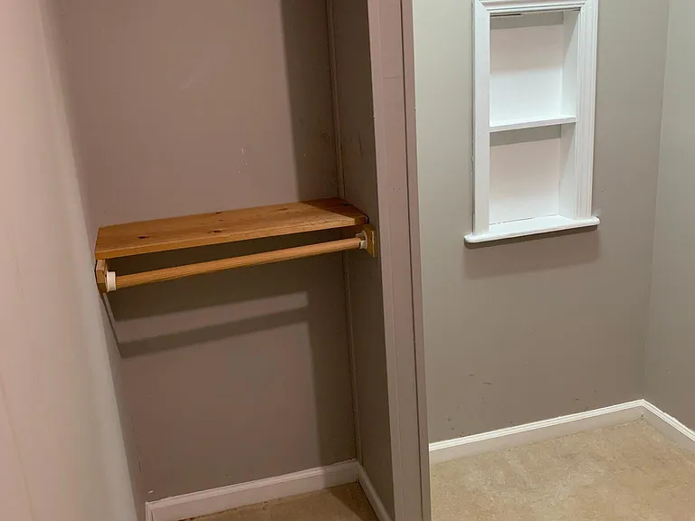 More closet space