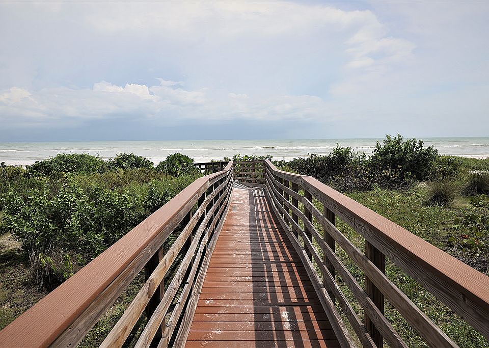 Sanibel's first boardwalk 