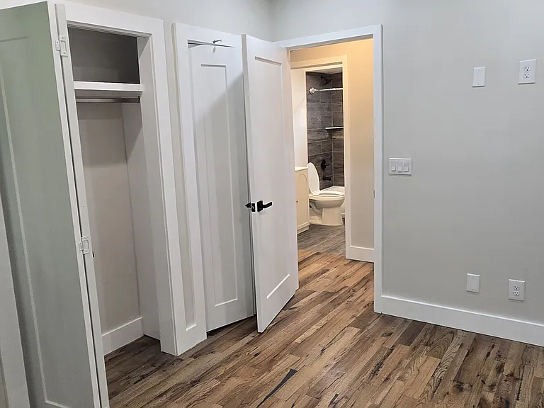 Bedroom #2 closet area