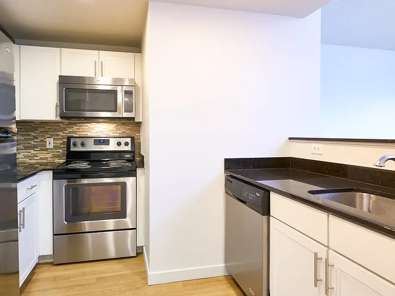 Kitchen with Stainless Steel Appliances