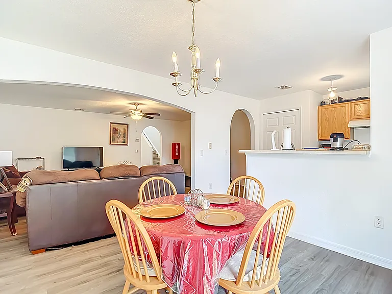 Shared living space. Downstairs.