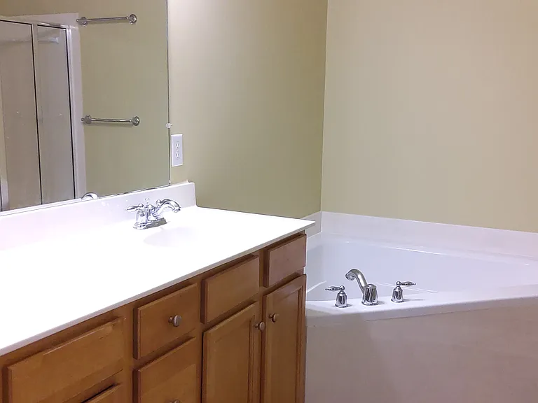 Master bath w/soaker tub and standing shower