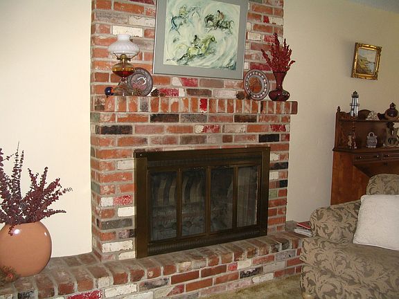 fireplace in livingroom