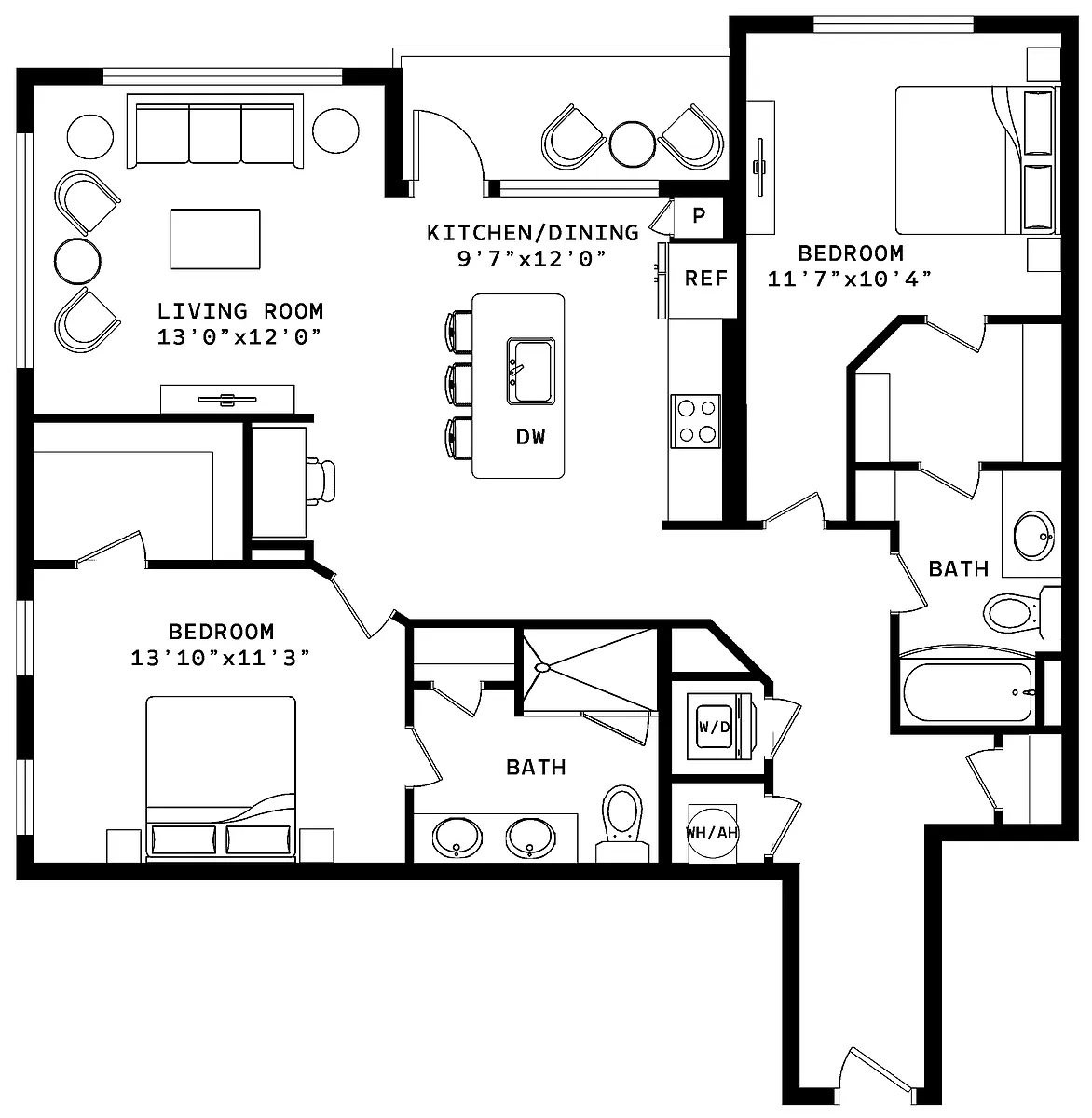 Floor plan Morris