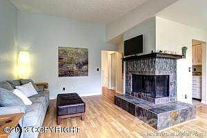 And updated wood-burning fireplace!