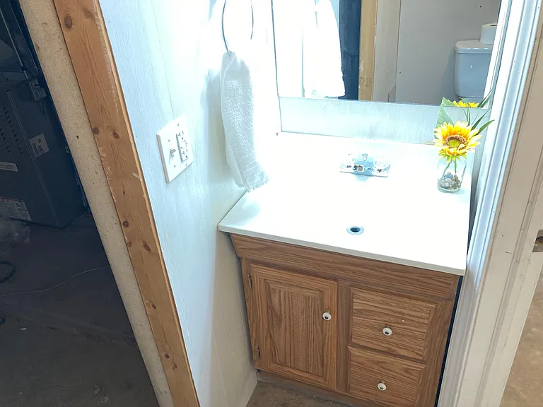 Half bath vanity