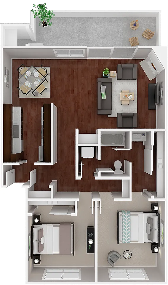 Floor plan The Marin