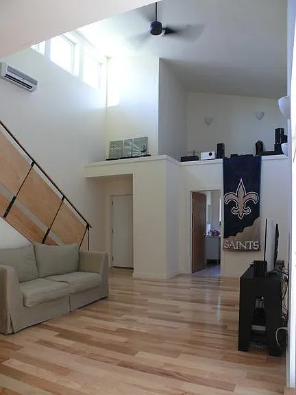 Clerestory windows to the left give entire space wonderful natural light!