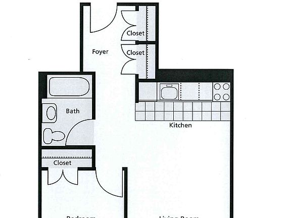 2nd image of 222 E 3rd St #2A