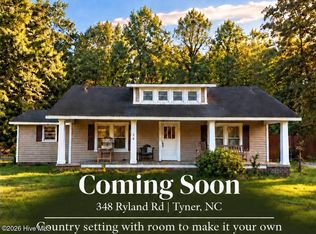 348 Ryland Rd, Tyner, NC 27980