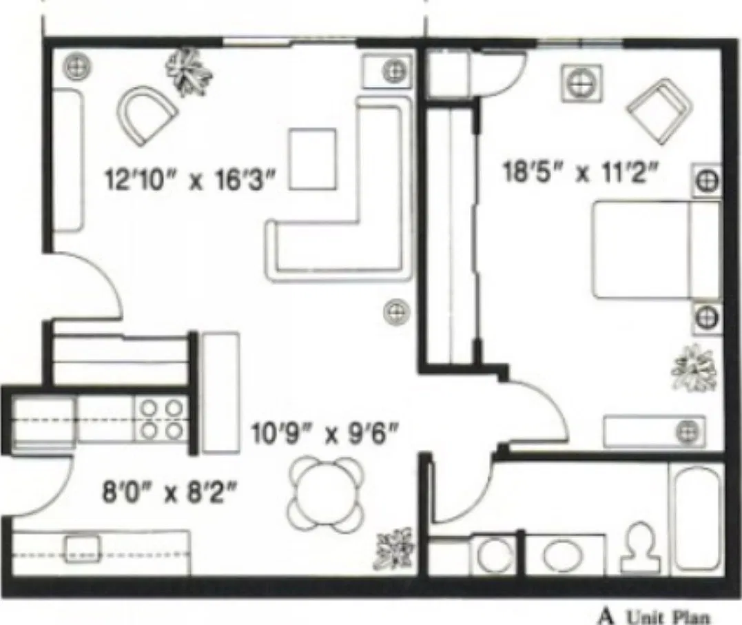 1 bed, 778 sqft, $1,850 — Photo 1