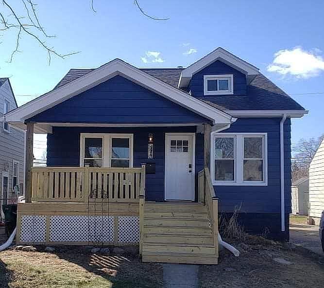 New porch and paint.
