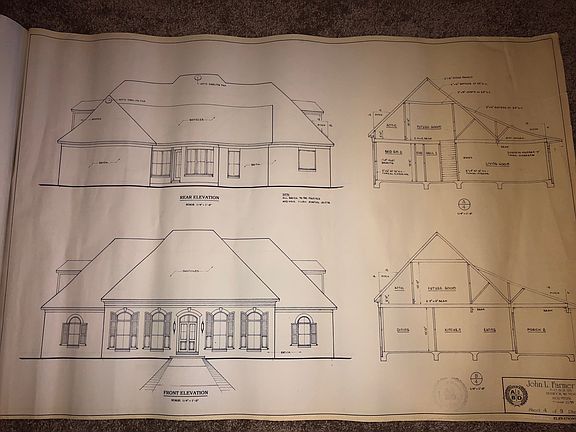 Original blue prints