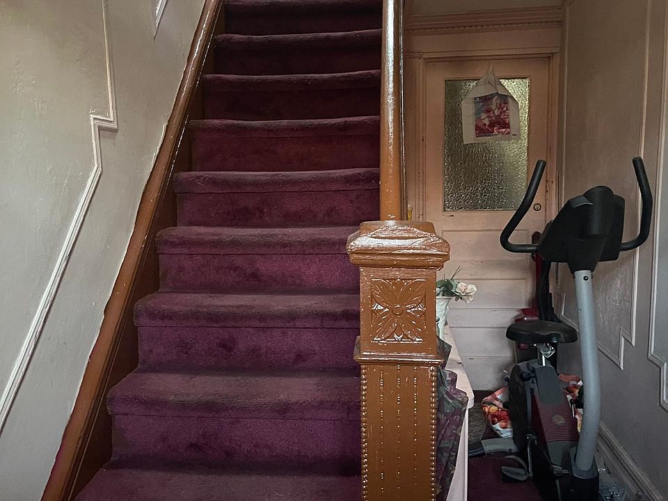 Stairs leading up to the apartment.