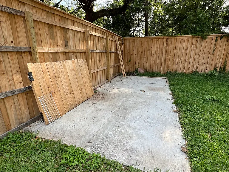 Patio area.
