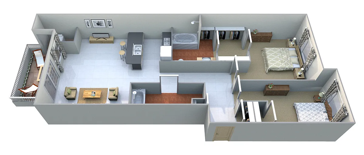 Floor plan Dome Peak