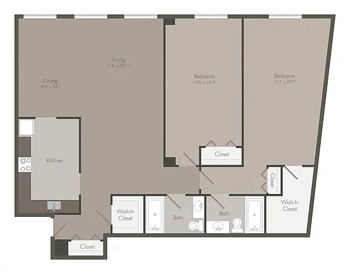 Floor plan The Massachusetts