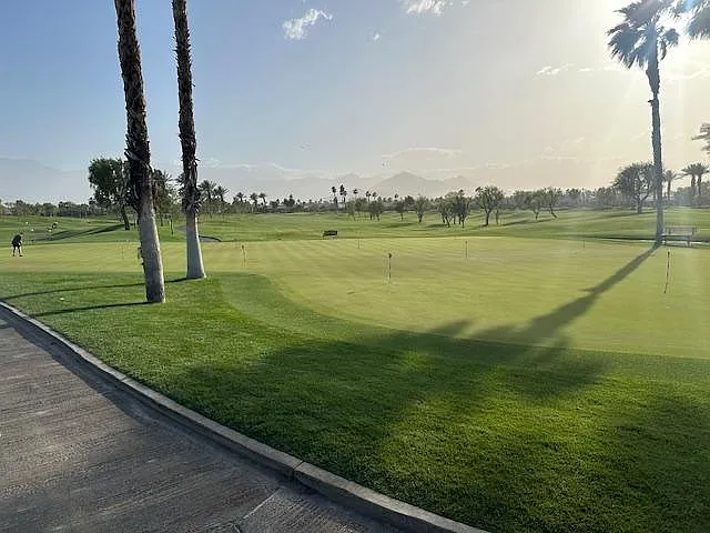 Practice green