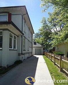 driveway and "carriage house"