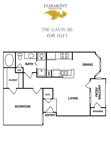 Floor plan B Gavin