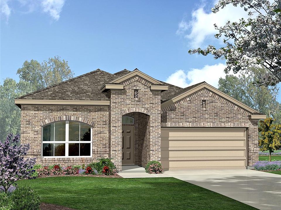 D.R. Horton's Blanco Floorplan. Actual home may differ from illustration.