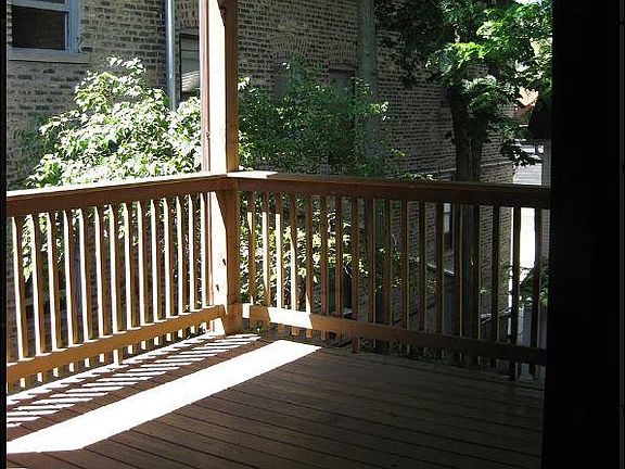 Covered back porch with covered storage closet