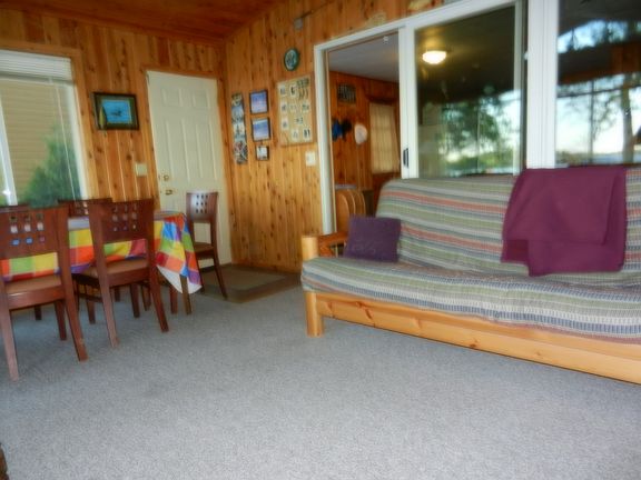 reverse sun room view