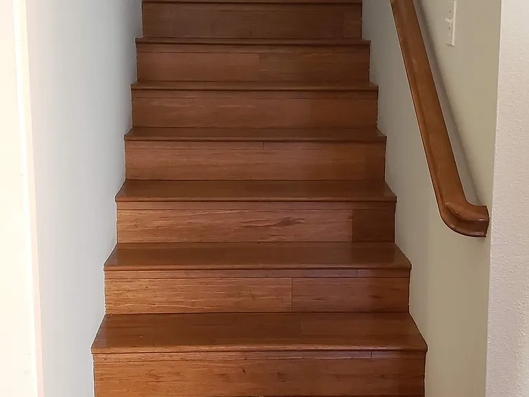 stairs leading up to the 2nd floor