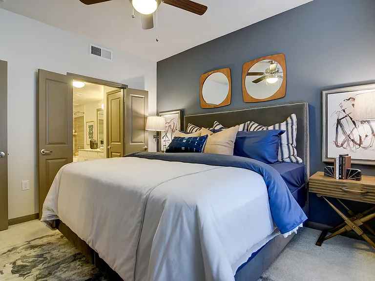 MODEL - Bedroom (1x1) at Park at Rialto Apartments, San Antonio
