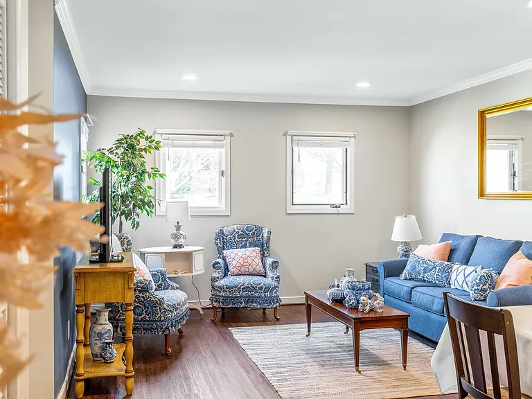 Beautiful family room. Brand new LVP flooring - easy care. Recessed lights. Newly painted.
