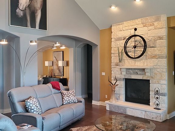 Indoor & Outdoor Fireplace