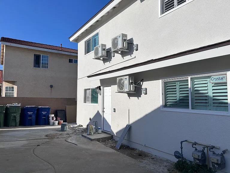 Back of building
