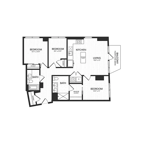 Floor plan C1