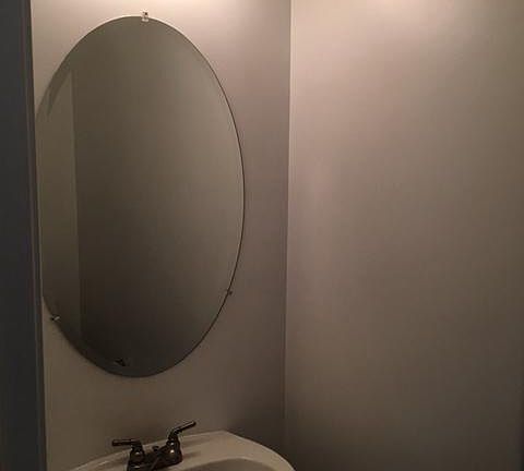Half bathroom (main level)