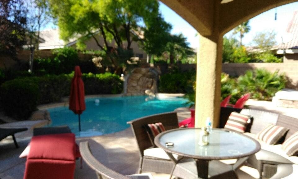 pool and spa
