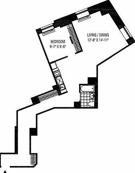 2nd image of 20 Exchange Pl APT 1409