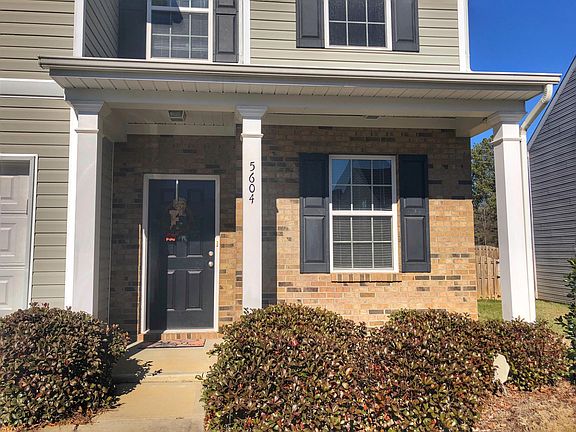 Front door and porch